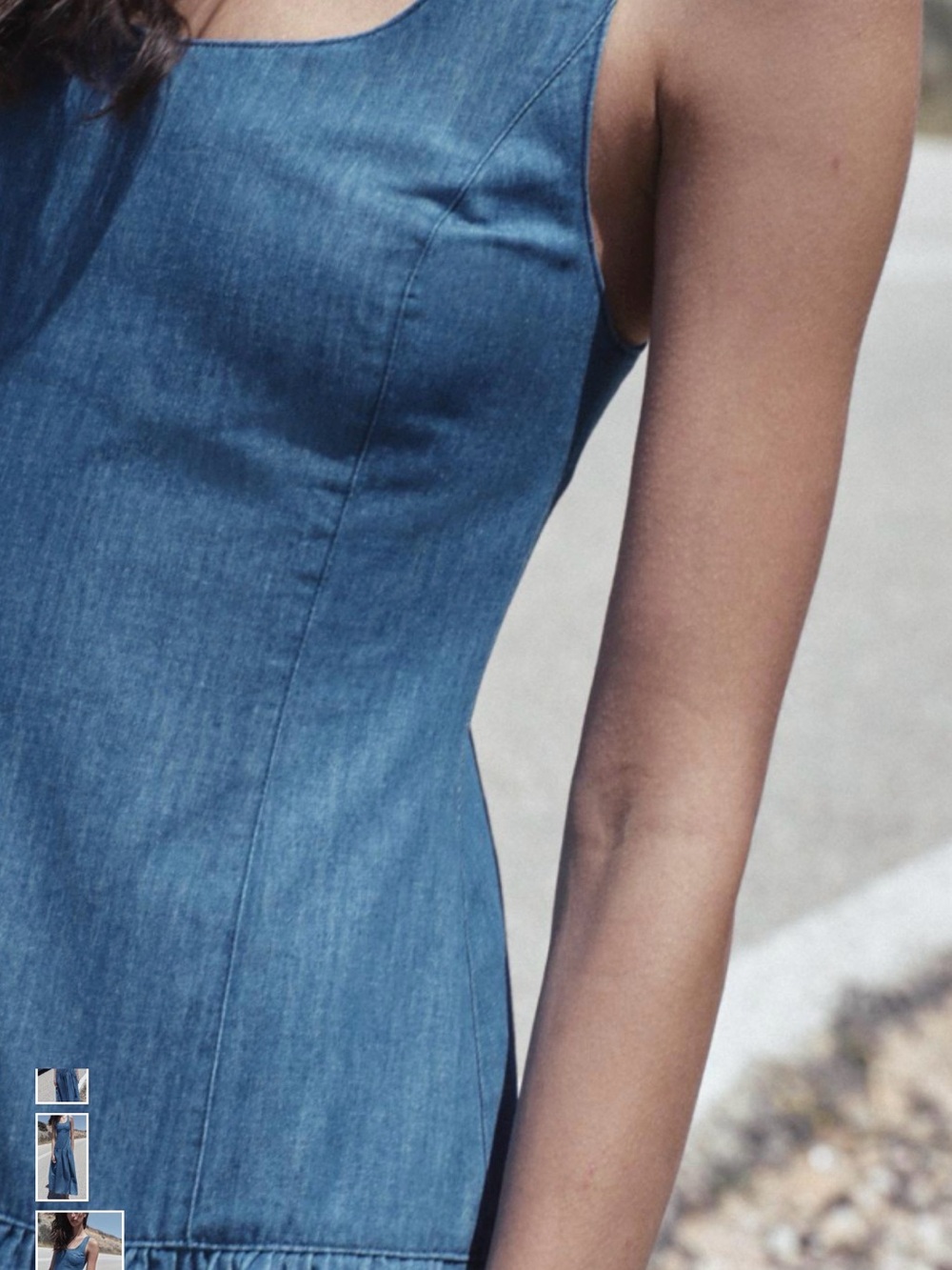 Midi cape skirt dress